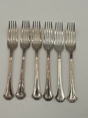 Supreme Cutlery By Towle Set Of 5 Silver Fork Set Dinner Forks